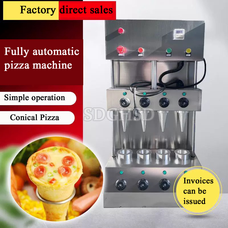 Waffle Cone Maker - 식용 커피컵 차 메이커 신선한 피자