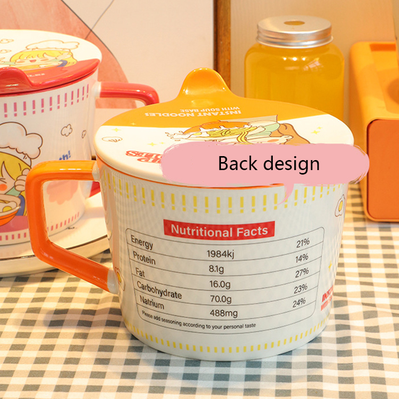 만화 인스턴트 라면 그릇 뚜껑 포함 950ml 샐러드  - Dim Sum Basket 리뷰 및 가격
