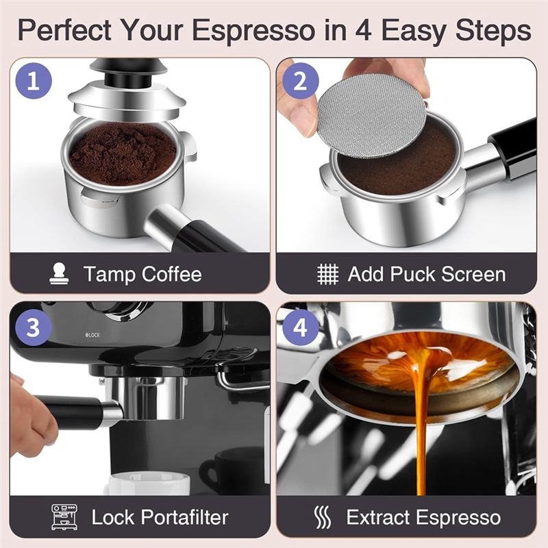 ABUN 54mm 바닥이 없는 포터필터, 커피 찌꺼기  - Breville Espresso Barista Express 리뷰 및 가격